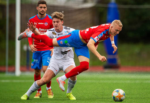 Oskarshamns Edvin Swalling och Helsingborgs Daniel