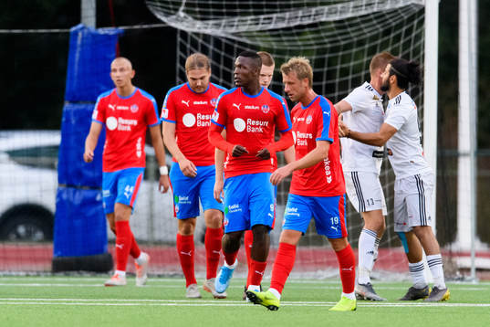 Helsingborgs spelare deppar
