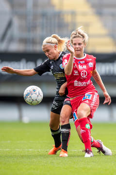 Göteborgs Emma Koivisto mot Linköpings Lina Hurtig