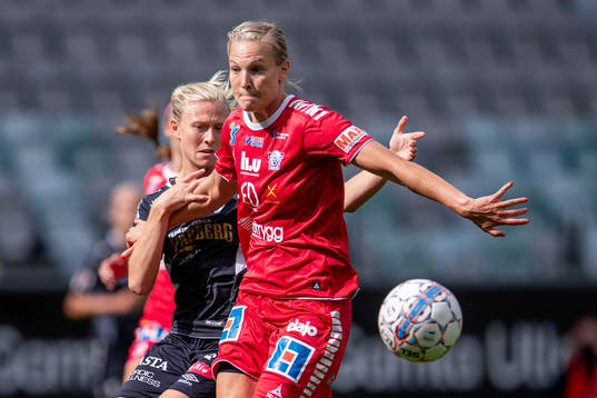 Linköpings Lisa Lantz mot Göteborgs Rebecka Blomqvist