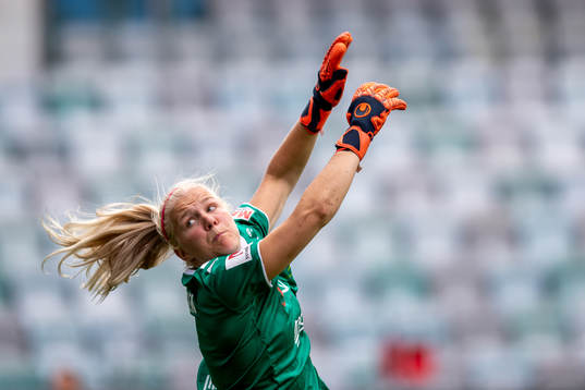 Linköpings målvakt Emma Holmgren
