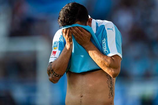 Malmö FFs Behrang Safari deppar