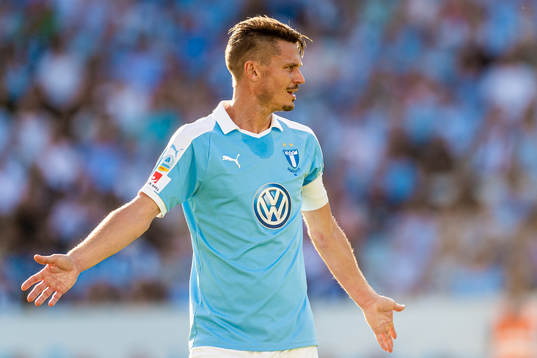 Malmö FFs Markus Rosenberg deppar