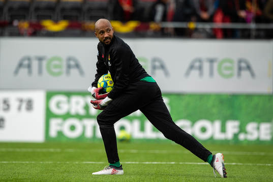 Östersunds målvakt Aly Keita