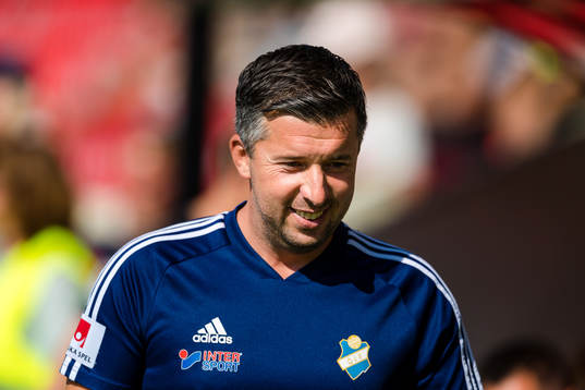 Östers tränare Dennis Velic