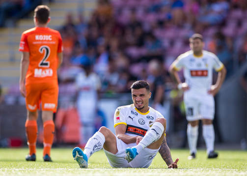 Häckens Ahmed Yasin har ont