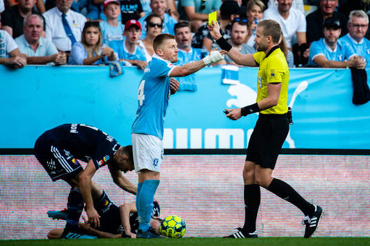 Malmö FFs Anders Christiansen varnas