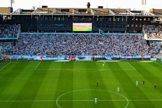 Interiörbild över Stadion