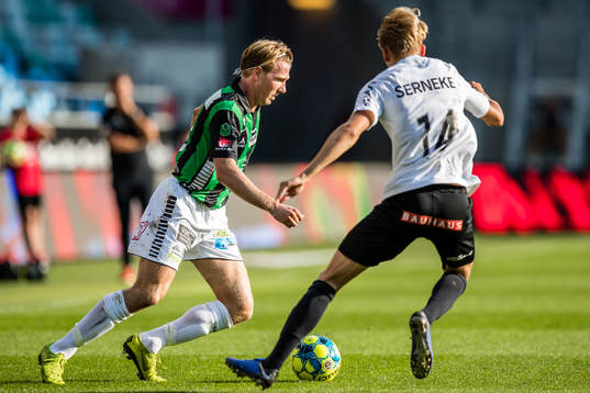 GAIS August Wängberg och Brommapojkarnas Oskar Fallenius