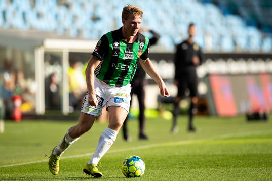 GAIS August Wängbergunder fotbollsmatchen i Superettan