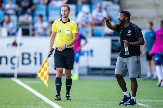 Helsingborgs tränare Alexander Tengryd