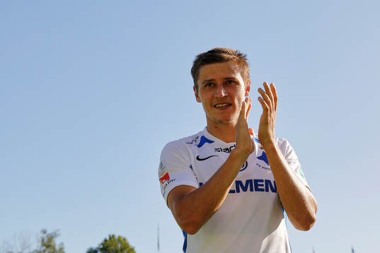 IFK Norrköpings Simon Thern jublar