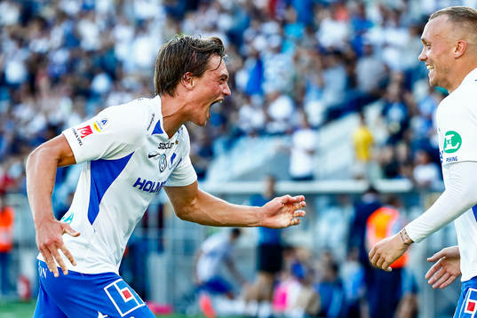 IFK Norrköpings Rasmus Lauritsen och Gudmundur