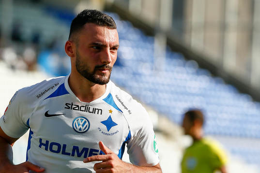 IFK Norrköpings Sead Haksabanovic jublar