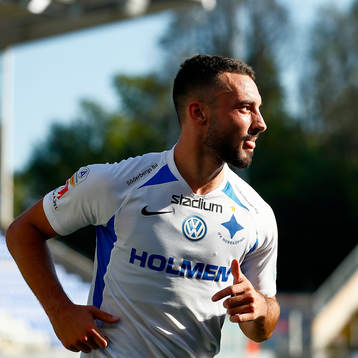 IFK Norrköpings Sead Haksabanovic jublar