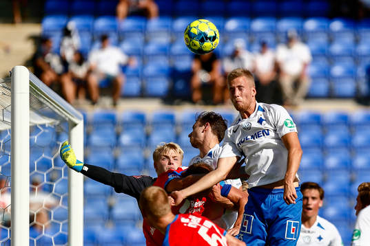 IFK Norrköpings målvakt Isak Pettersson och Filip