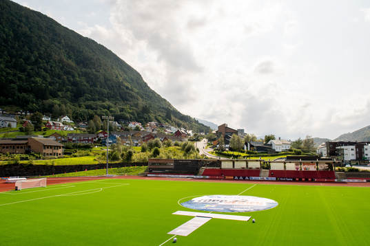 General view of Arna idrettspark