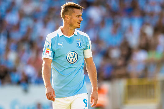 Malmö FFs Markus Rosenberg deppar