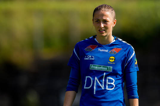 Goalkeeper Cecilie Fiskerstrand of LSK Kvinner