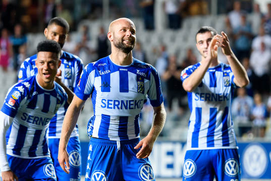 IFK Göteborgs Robin Söder jublar
