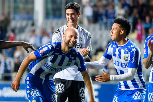 IFK Göteborgs Robin Söder jublar