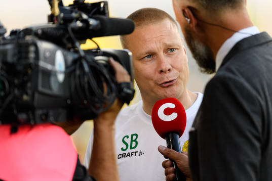 Hammarbys tränare Stefan Billborn