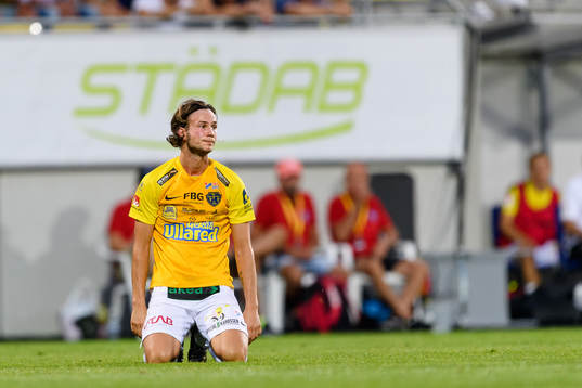 Falkenbergs Robin Östlind deppar