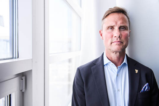 Roger Rönnberg, Head coach of Frölunda poses for a