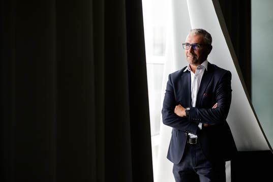 Martin Baumann, CEO of CHL, poses for a portrait