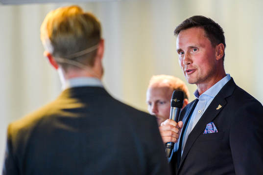 Roger Rönnberg, head coach of Frölunda