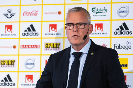 Head coach Janne Andersson of Sweden