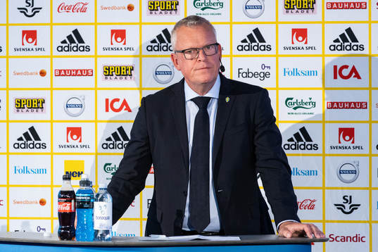 Head coach Janne Andersson of Sweden