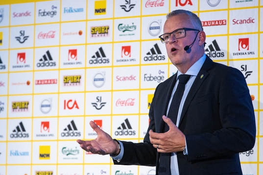Head coach Janne Andersson of Sweden