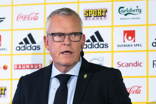 Head coach Janne Andersson of Sweden