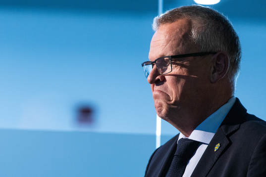 Head coach Janne Andersson of Sweden