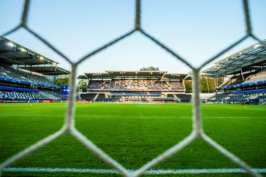 General view of Lerkendal Stadion