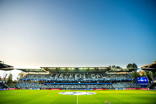 General view of Lerkendal Stadion