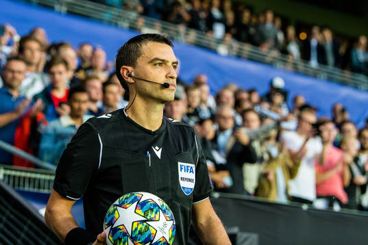 Ovidiu Hategan, referee
