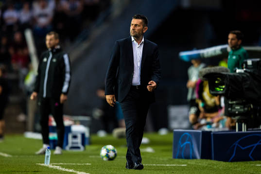 Nenad Bjelica, head coach of Dinamo Zagreb