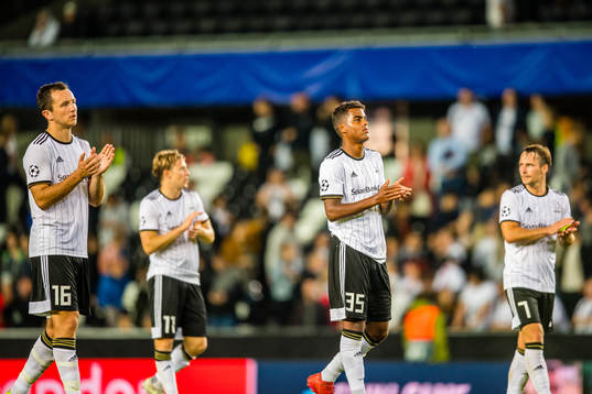 Emil Konradsen Ceide of Rosenborg looks dejected