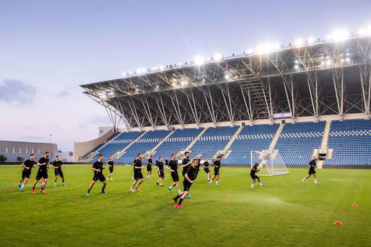 A general view of Malmö FF