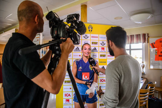 Kosovare Asllani of the Swedish national women football team