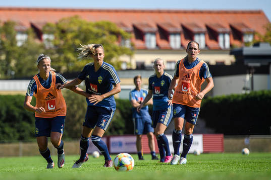 Hanna Glas, Nathalie Björn and Elin Rubensson of the