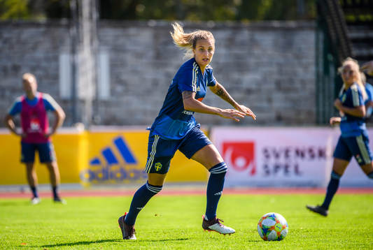 Nathalie Björn of the Swedish national women football team