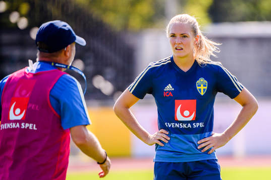 Magdalena Eriksson of the Swedish national women football