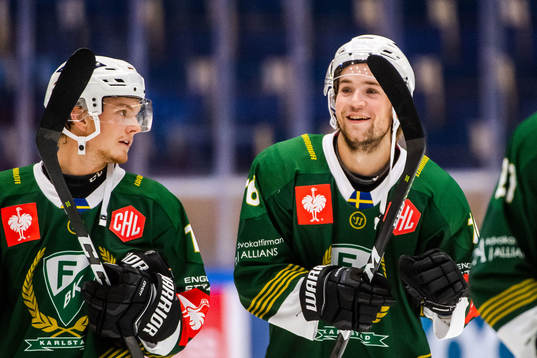 Axel Ottosson and Lucas Ekeståhl-Jonsson  of Färjestad