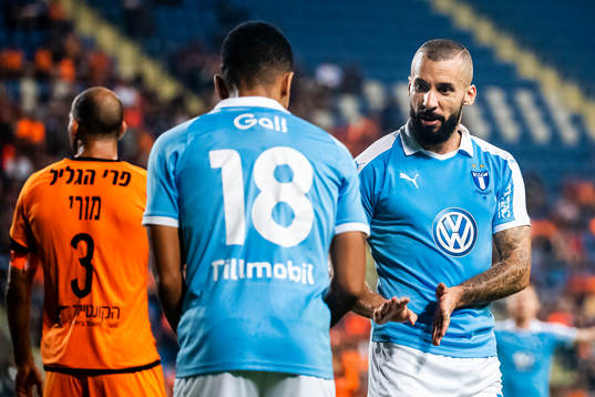 Guillermo Molins of Malmö FF celebrates