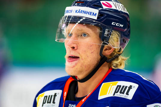Växjös Marcus Sylvegård innan en träningsmatch i
