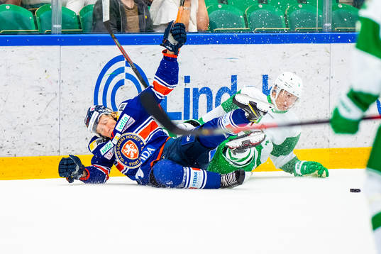Växjös Marcus Sylvegård och Rögles  Daniel Bertov