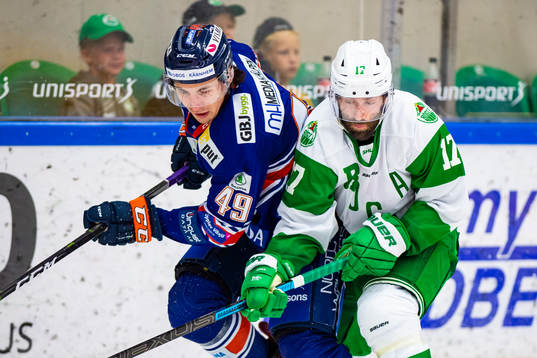 Rögles  Taylor Matson och Växjös David Bernhardt